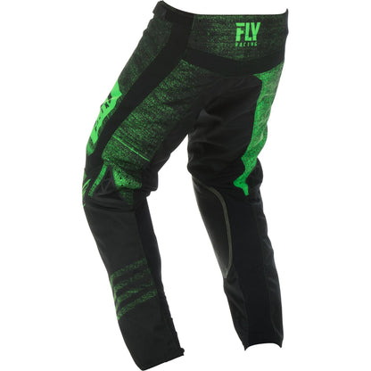 Fly Racing Kinetic Noiz Pants Neon Green/Black 18 Inch Waist CLOSEOUT 372-53518_50223