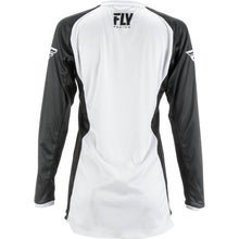 Fly Racing Women's  Lite Jersey White/Black 2X 372-6242X_50383