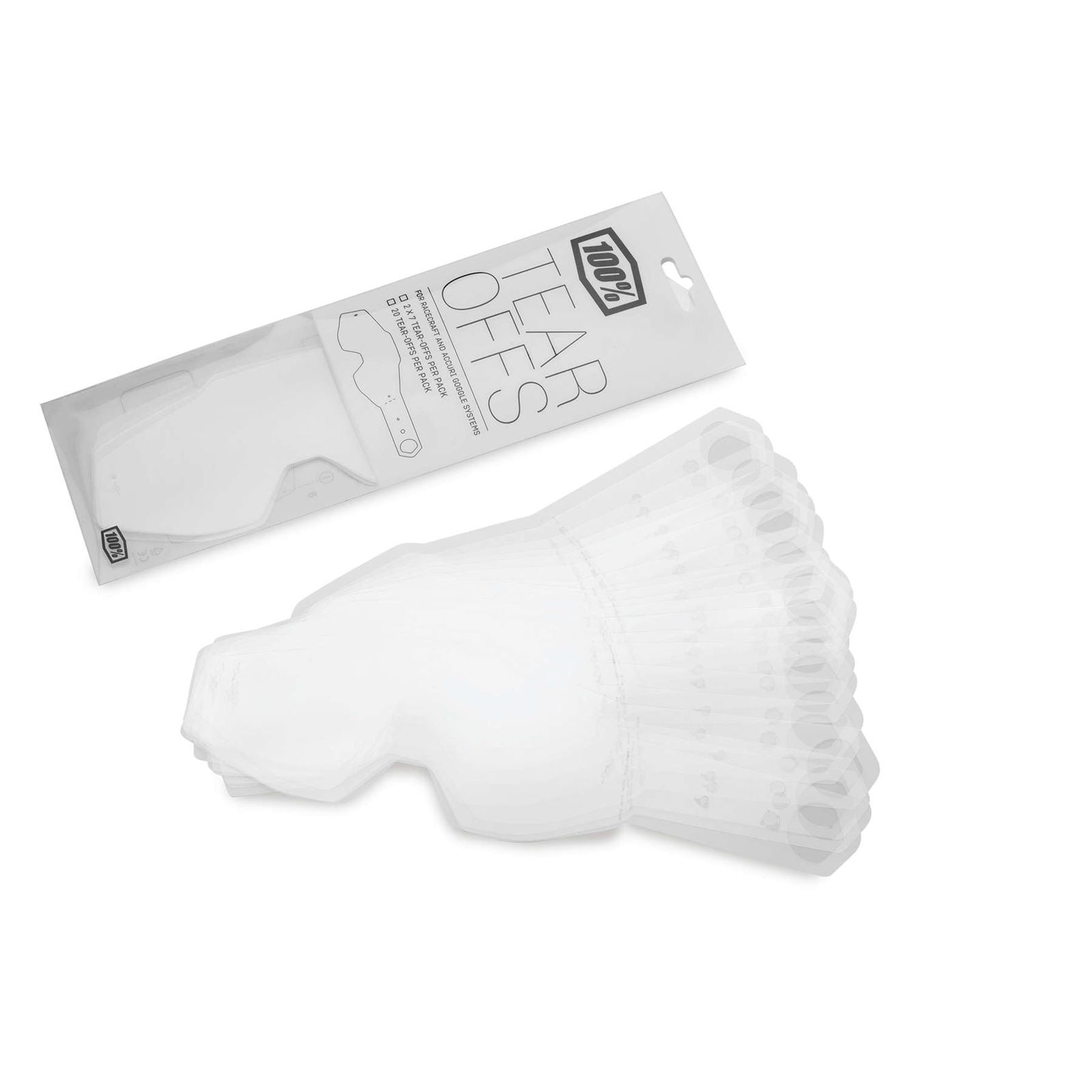 100% Tear-Offs - Standard - 50/Pack 51011-013-02_51489