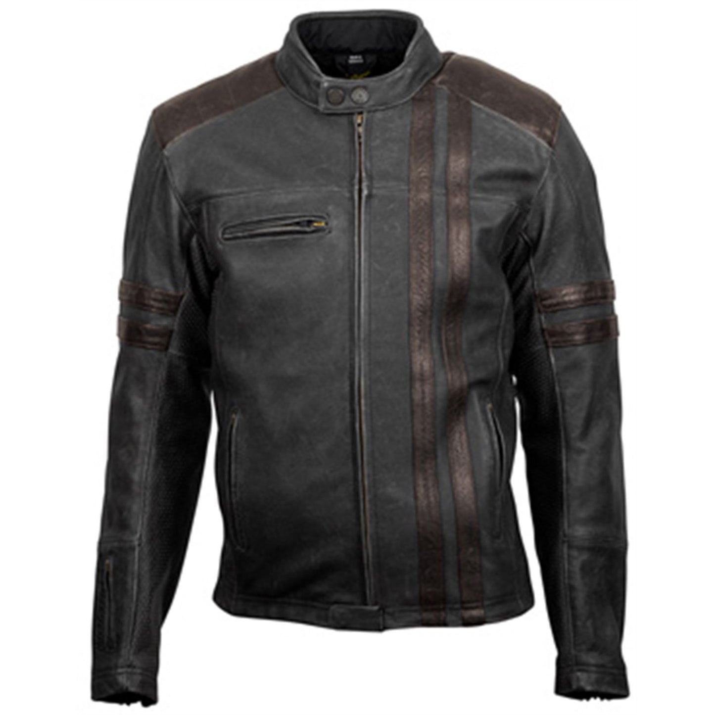 ScorpionEXO 1909 Vintage Leather Motorcycle Men's Jacket - Medium 12603-4_52995