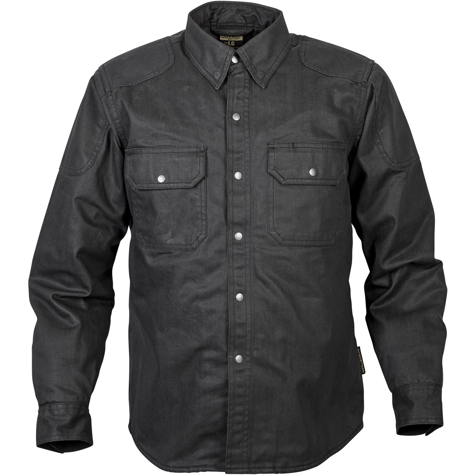 ScorpionEXO Covert 3X-Large Waxed Riding Shirt Black OPEN BOX [MPN: 13503-8]_2723426