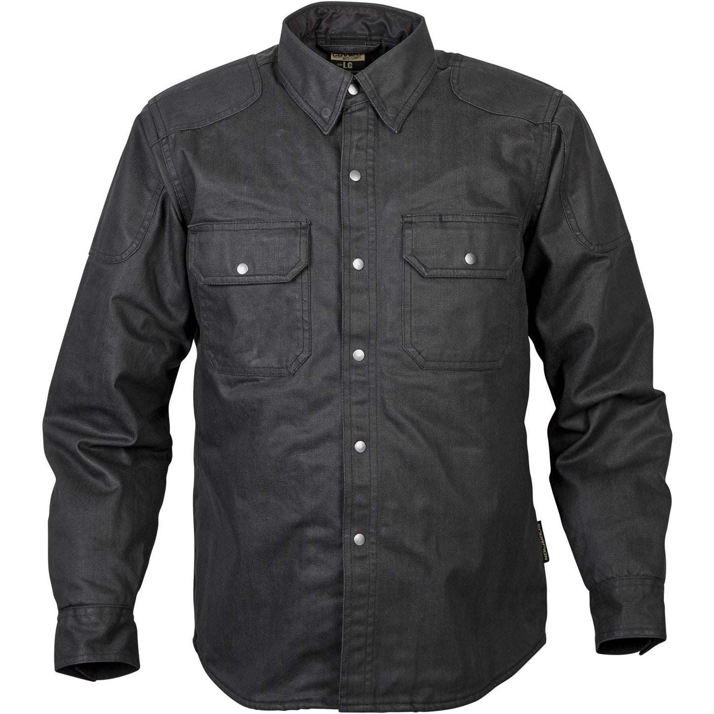 ScorpionEXO Covert - X-Large Waxed Riding Shirt Black OPEN BOX [MPN: 13503-6]_2720411