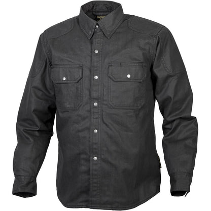 ScorpionEXO Covert - X-Large Waxed Riding Shirt Black OPEN BOX [MPN: 13503-6]_2720412