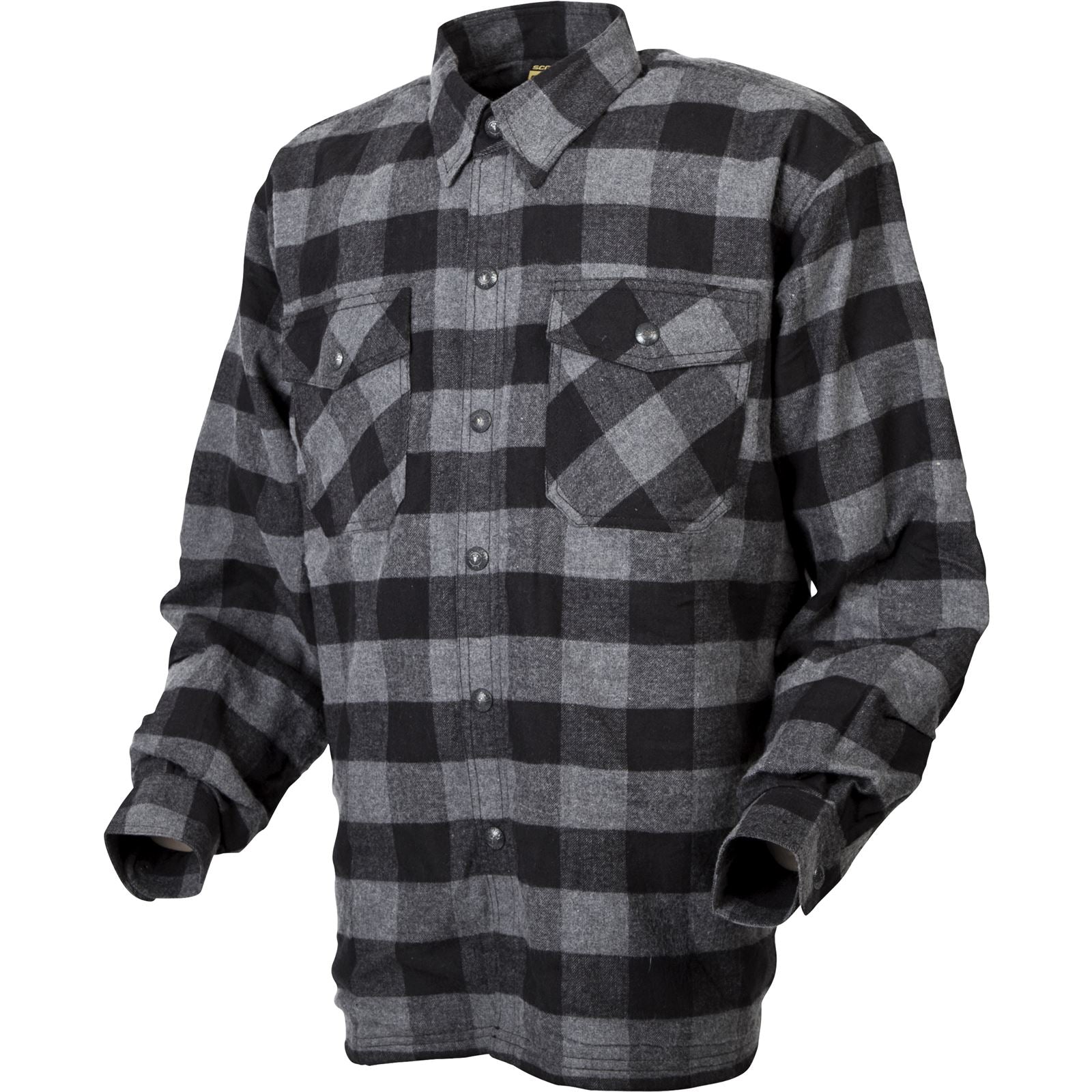 ScorpionEXO Covert Flannel Shirt - Black/Gray - 3XL 13403-8_53119
