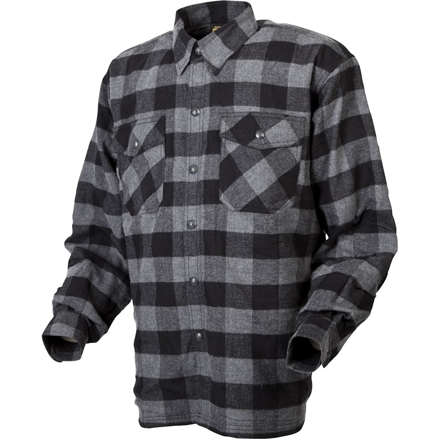 ScorpionEXO Covert Flannel Shirt - Black/Gray - XL OPEN BOX [MPN: 13403-6]_2737521