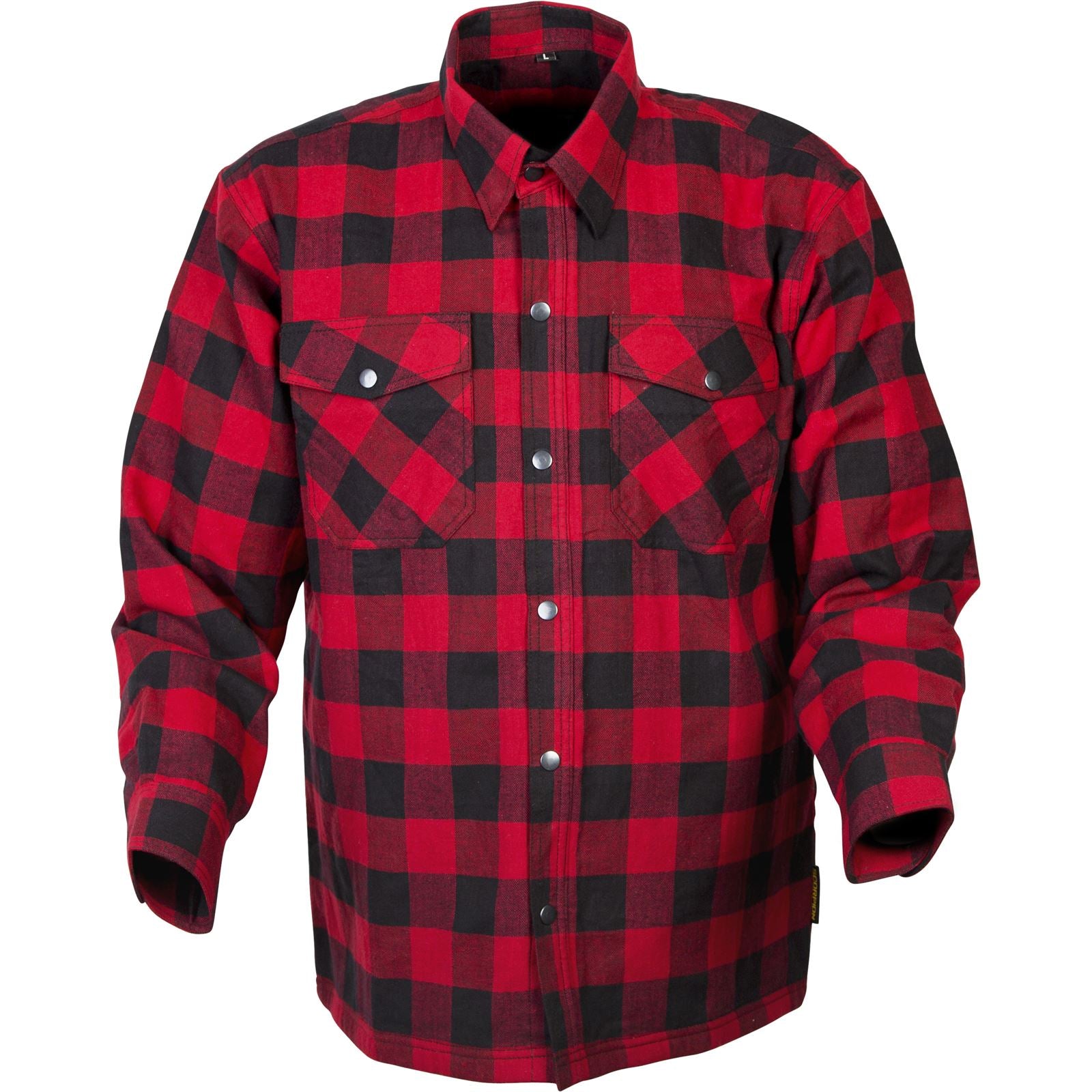 ScorpionEXO Covert Flannel Shirt -Red/Black - Large 13203-5_53142