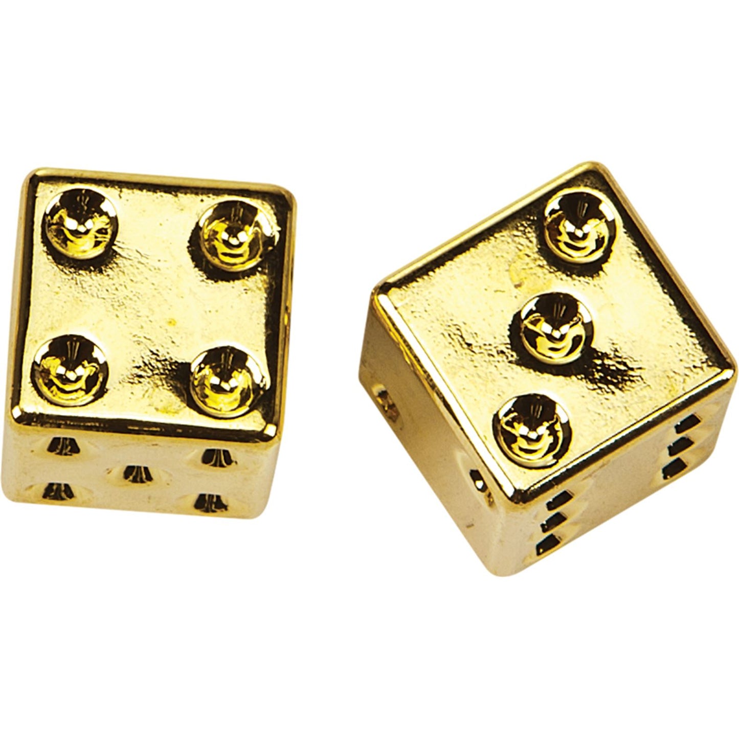 Harddrive Valve Stem Caps Gold Dice W99-6217G(2)_54797