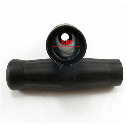 2FastMoto Classic Vintage Black Coke Bottle Style Grips For 7/8" Bars ry01-034_636615