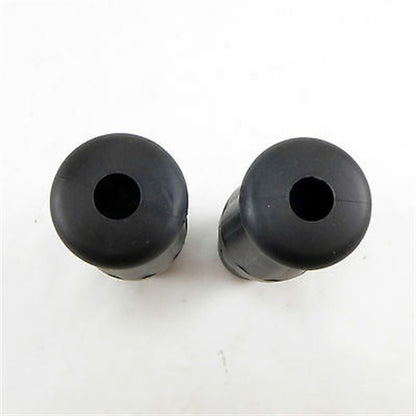 2FastMoto Classic Vintage Black Coke Bottle Style Grips For 7/8" Bars ry01-034_636614