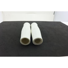 2FastMoto Vintage Coke Bottle Grip Set - White  For 7/8" Handlebars ry01-034_883528