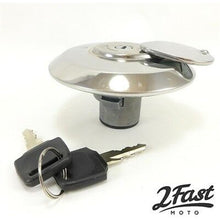 2FastMoto Polished Locking Fuel Tank Cap for Honda CB650, CB900, CB1000 lh2009_623707