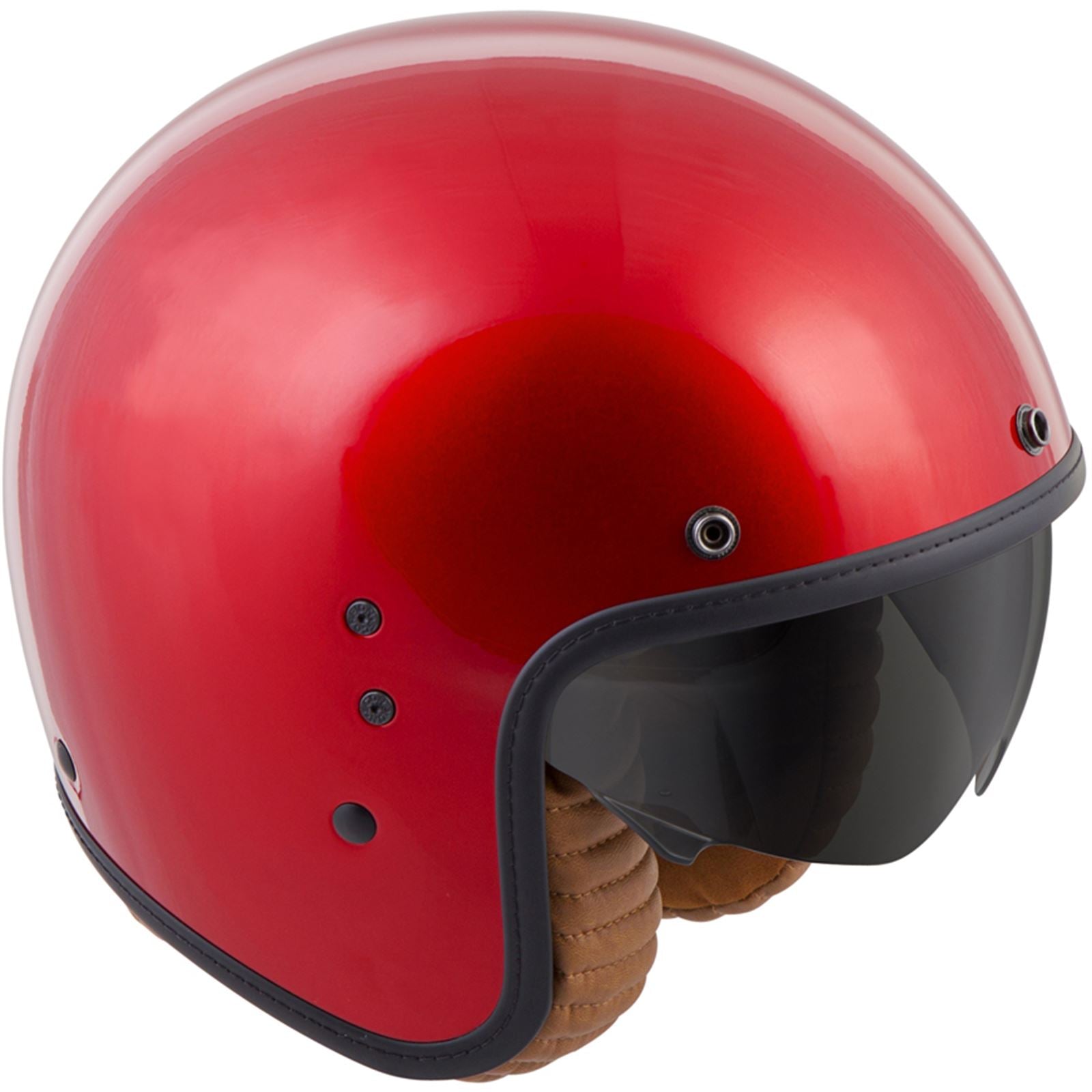 ScorpionEXO Belfast Open-Face Solid Helmet Candy Red - Small BEL-1013_56338