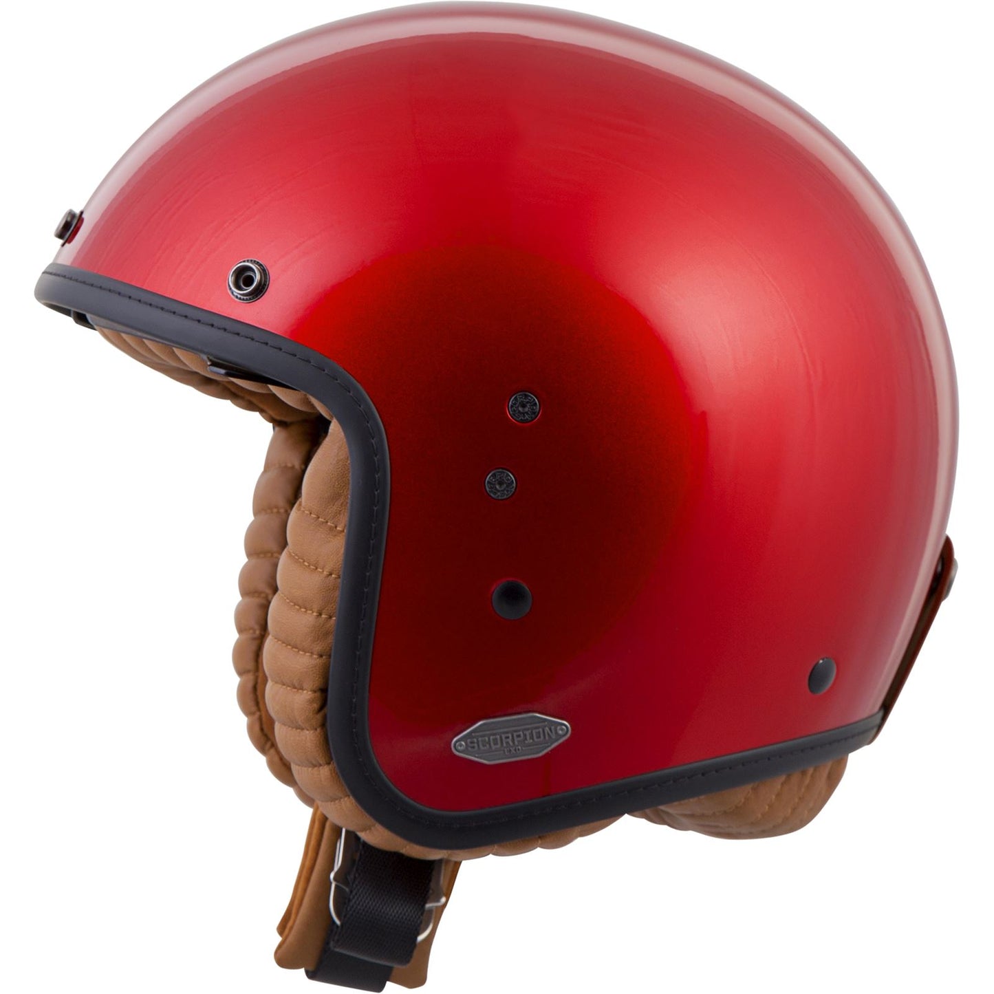 ScorpionEXO Belfast Open-Face Solid Helmet Candy Red - Small BEL-1013_56340