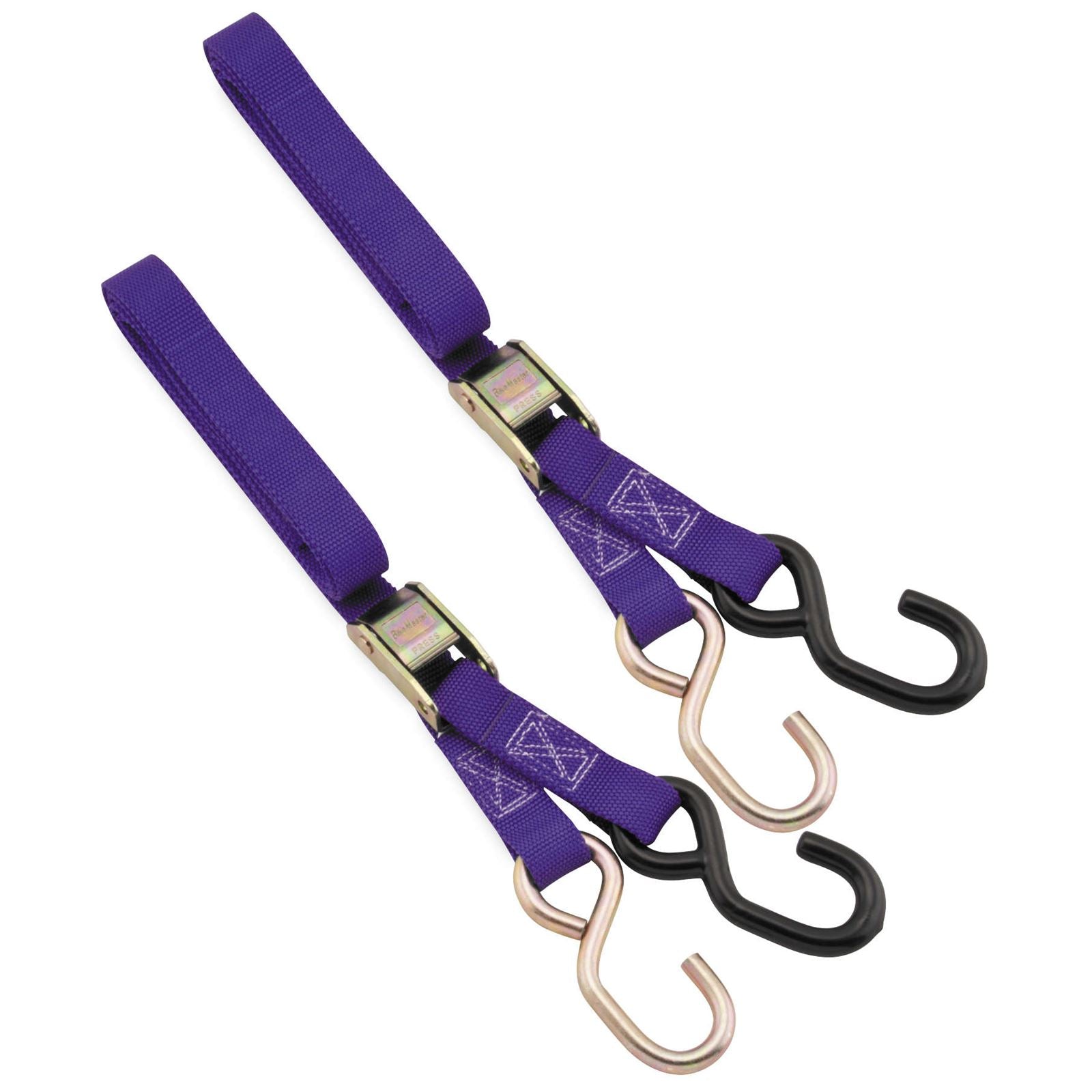 BikeMaster Standard Tie Downs and Bulk Tie Downs Purple - 1'' x 72'' 100512_56555