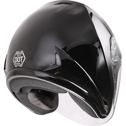 GMax OF-17 Open-Face Helmet Black Medium G317025N_57376