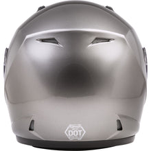 GMax OF-17 Open-Face Helmet Titanium  3X G317479N_57422