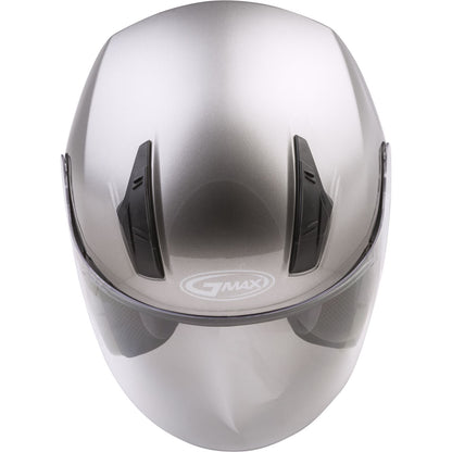 GMax OF-17 Open-Face Helmet Titanium  3X G317479N_57423
