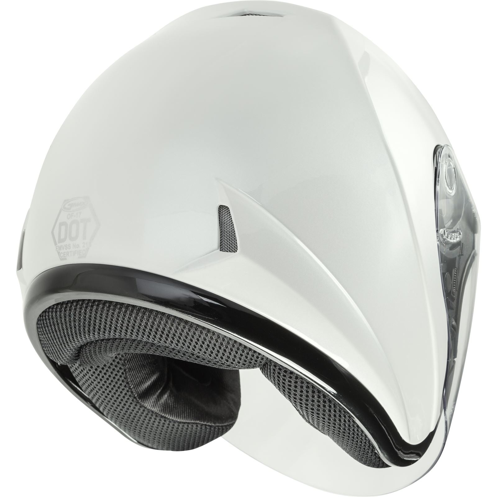 GMax OF-17 Open-Face Helmet Pearl White Large  G317086N_57463
