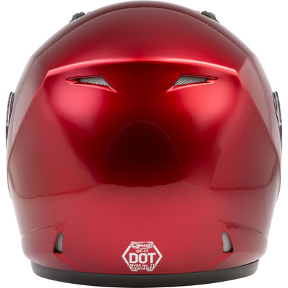 GMax OF-17 Open-Face Helmet Candy Red Large  G317096N_57489