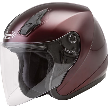 GMax OF-17 Open-Face Helmet Wine Red 2X G317108N_57508
