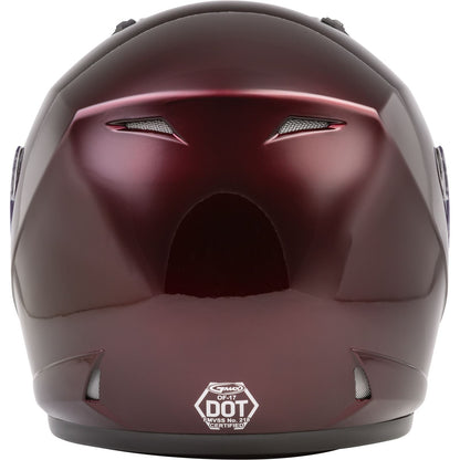 GMax OF-17 Open-Face Helmet Wine Red 2X G317108N_57509