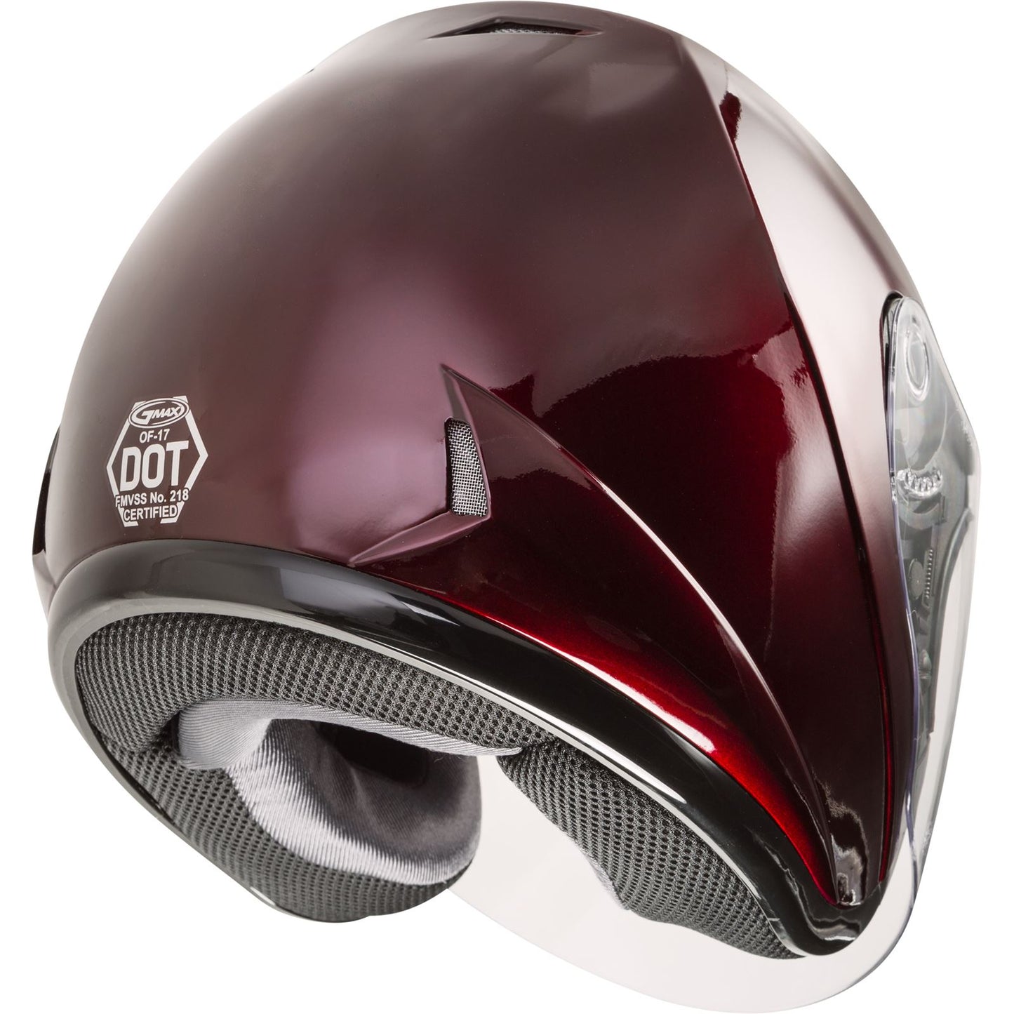 GMax OF-17 Open-Face Helmet Wine Red 2X G317108N_57511