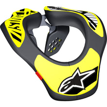 Alpinestars Youth Neck Support Black/Yellow [MPN: 6540118-155-OS]_57668
