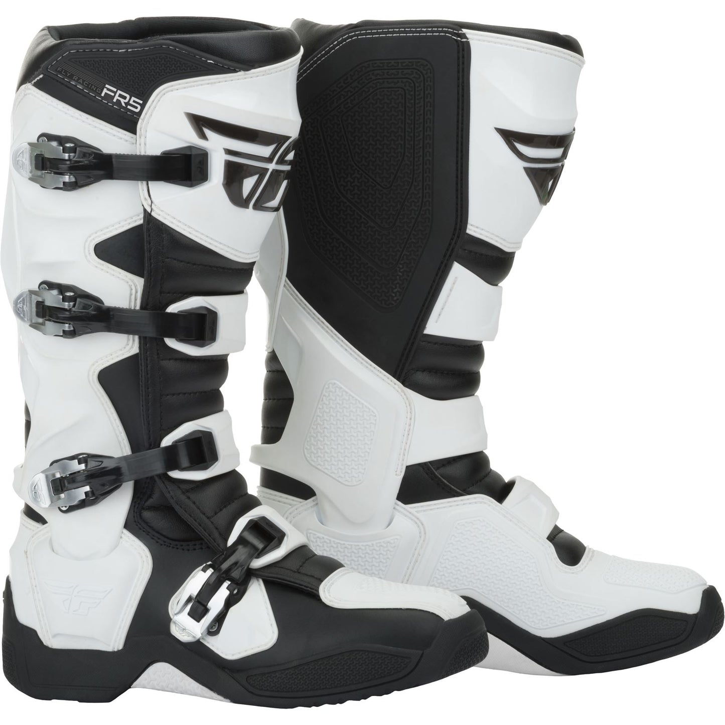 Fly Racing FR5 Boots White Size 10 364-70410_57837