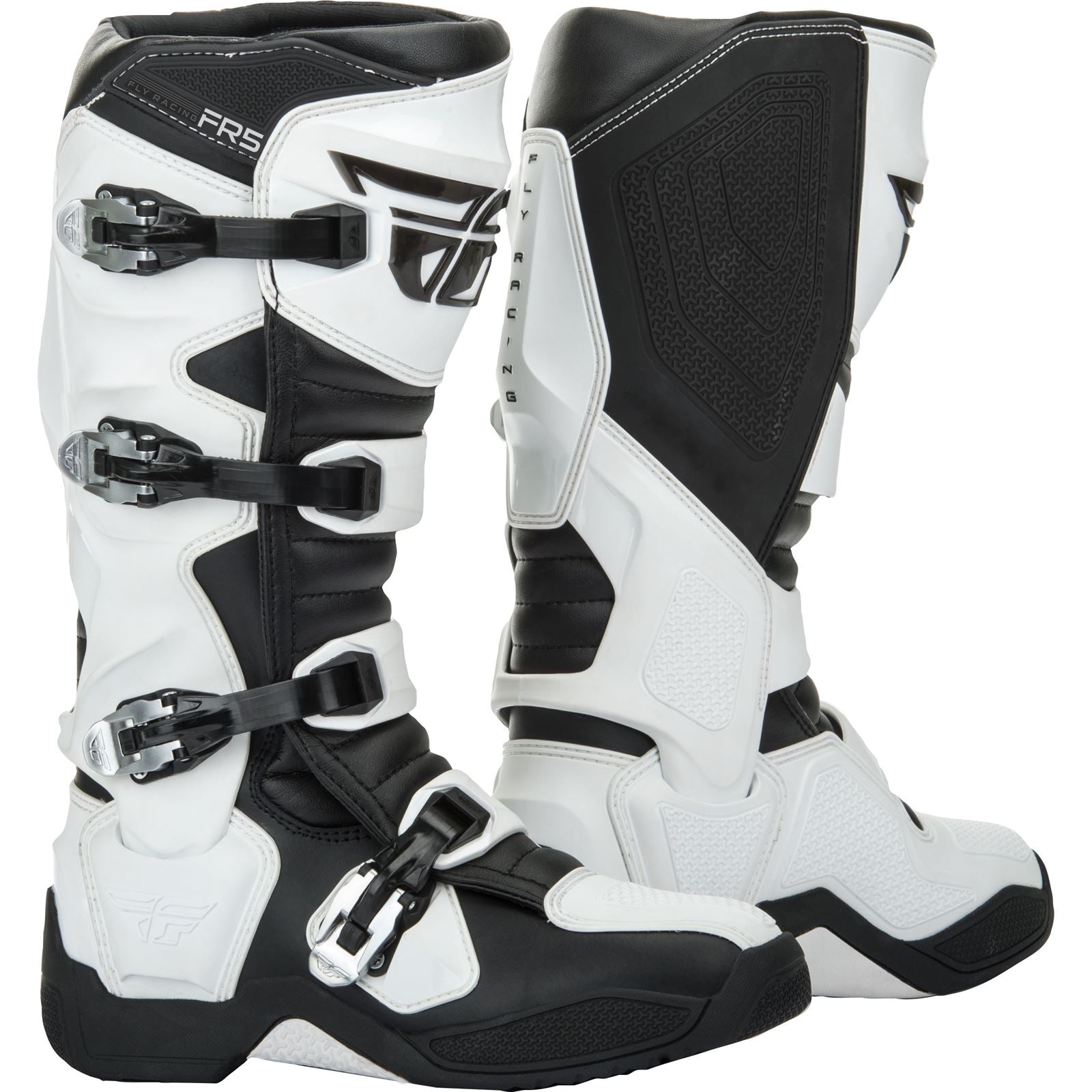 Fly Racing FR5 Boots White Size 10 364-70410_57838