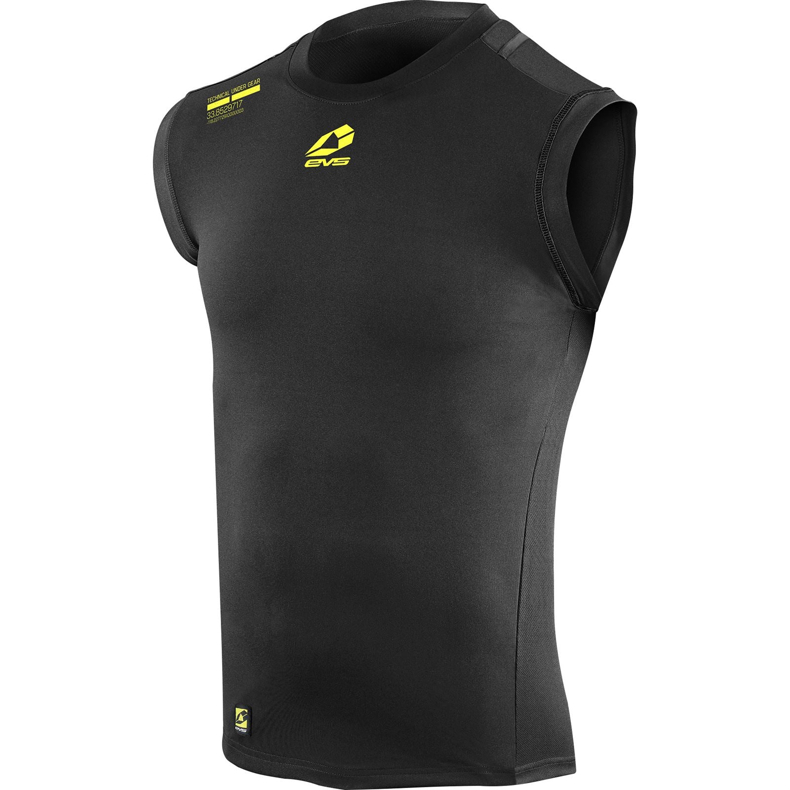 EVS Sports Sleeveless Tug Shirt Black Medium [MPN: TUGTOPNS-BK-M]_57983
