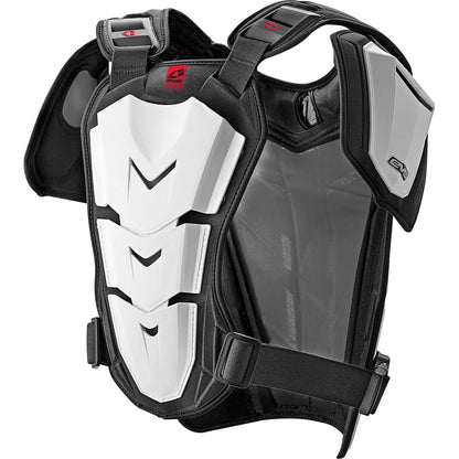 EVS Sports REVO 5 Roost Guard White Large/Extra Large [MPN: RV5-W-L/XL]_58131