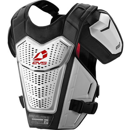 EVS Sports REVO 5 Roost Guard White Small/Medium [MPN: RV5-W-S/M]_58132