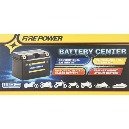 Fire Power Battery Rack Sign FP BATTERY SIGN_58198