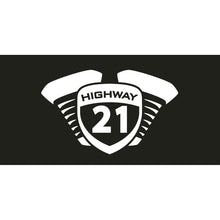 Highway 21 Wall Banner Black 3' X 6' HWY 21 3X6 BLACK_58284