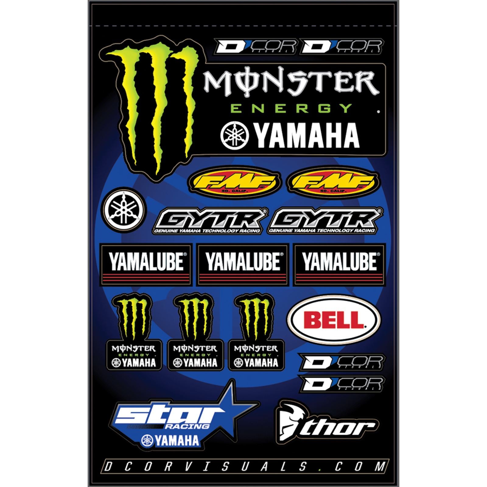 D'Cor Star Monster Decal Sheet [MPN: 40-50-117]_58344