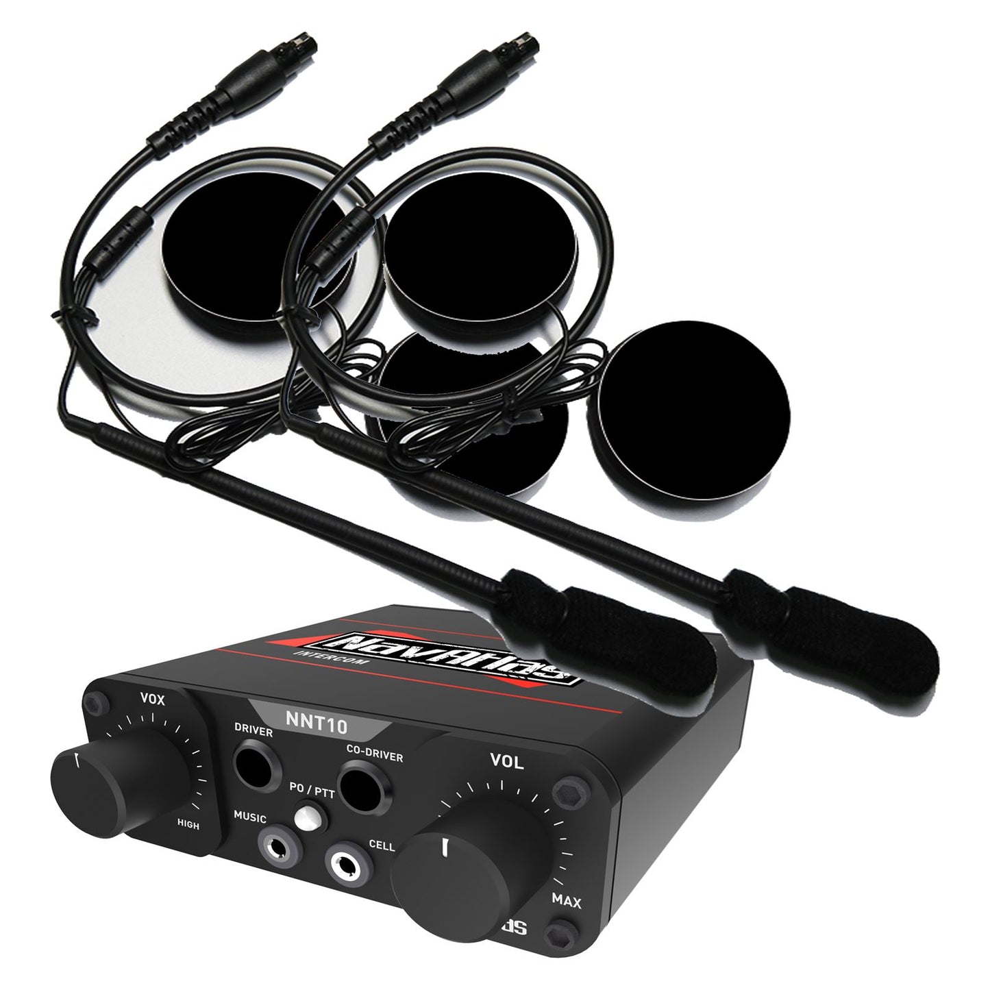 Navatlas 10 Intercom with Headset Helmet Headsets [MPN: NIH110PK]_58530
