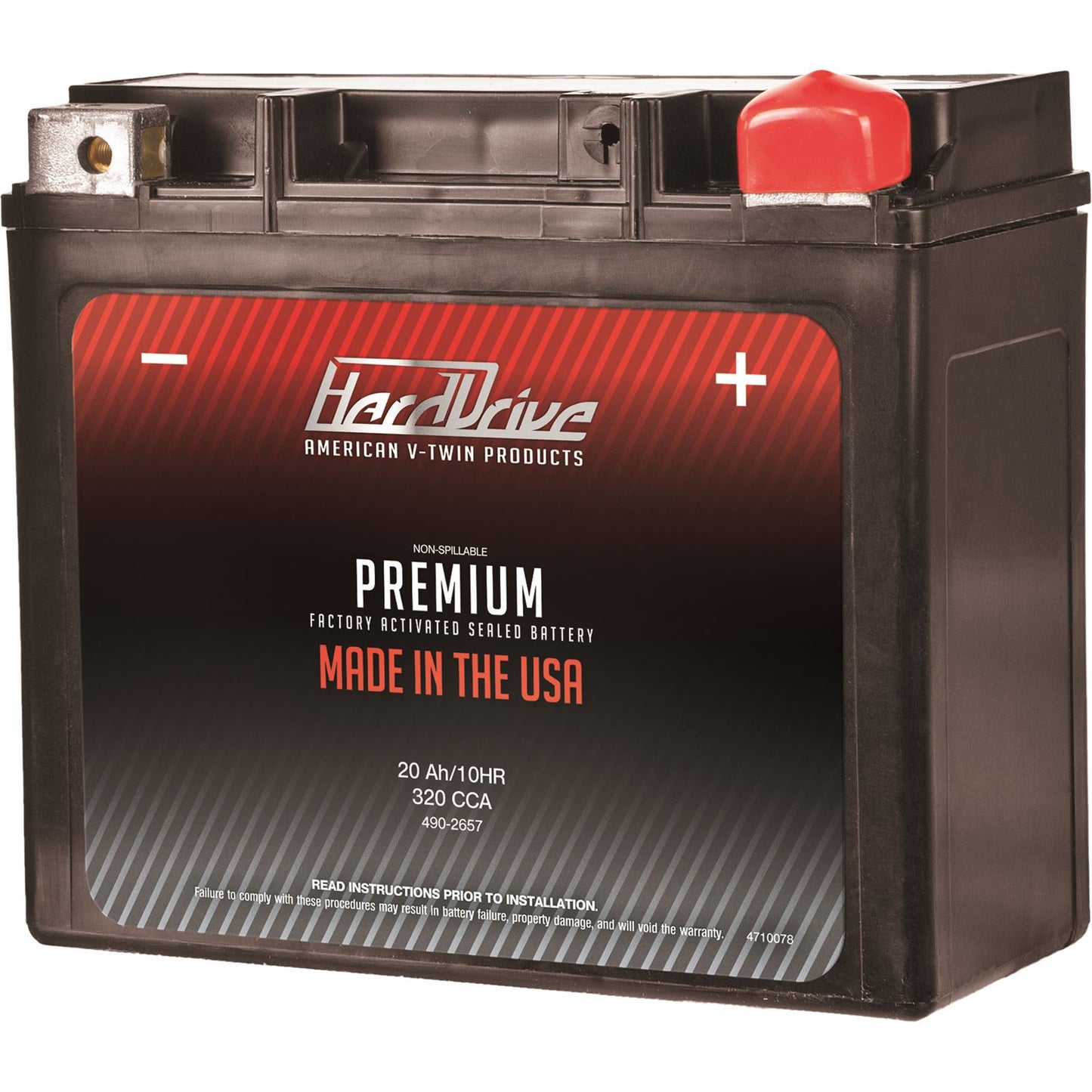 Harddrive YTx20HL Premium Battery HRDM720GH_58554