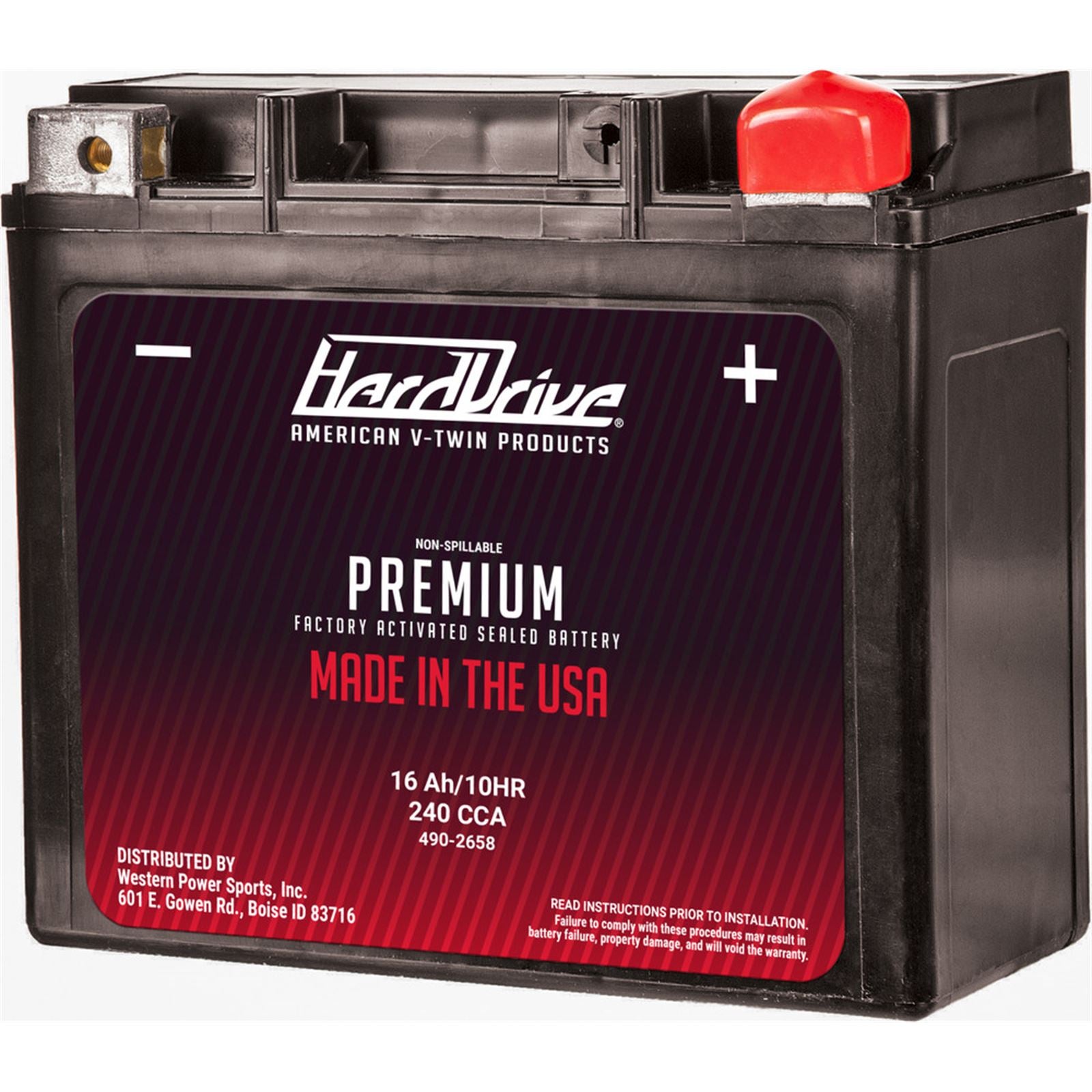 Harddrive YTx16HL Premium Battery HRDM716GH_683144