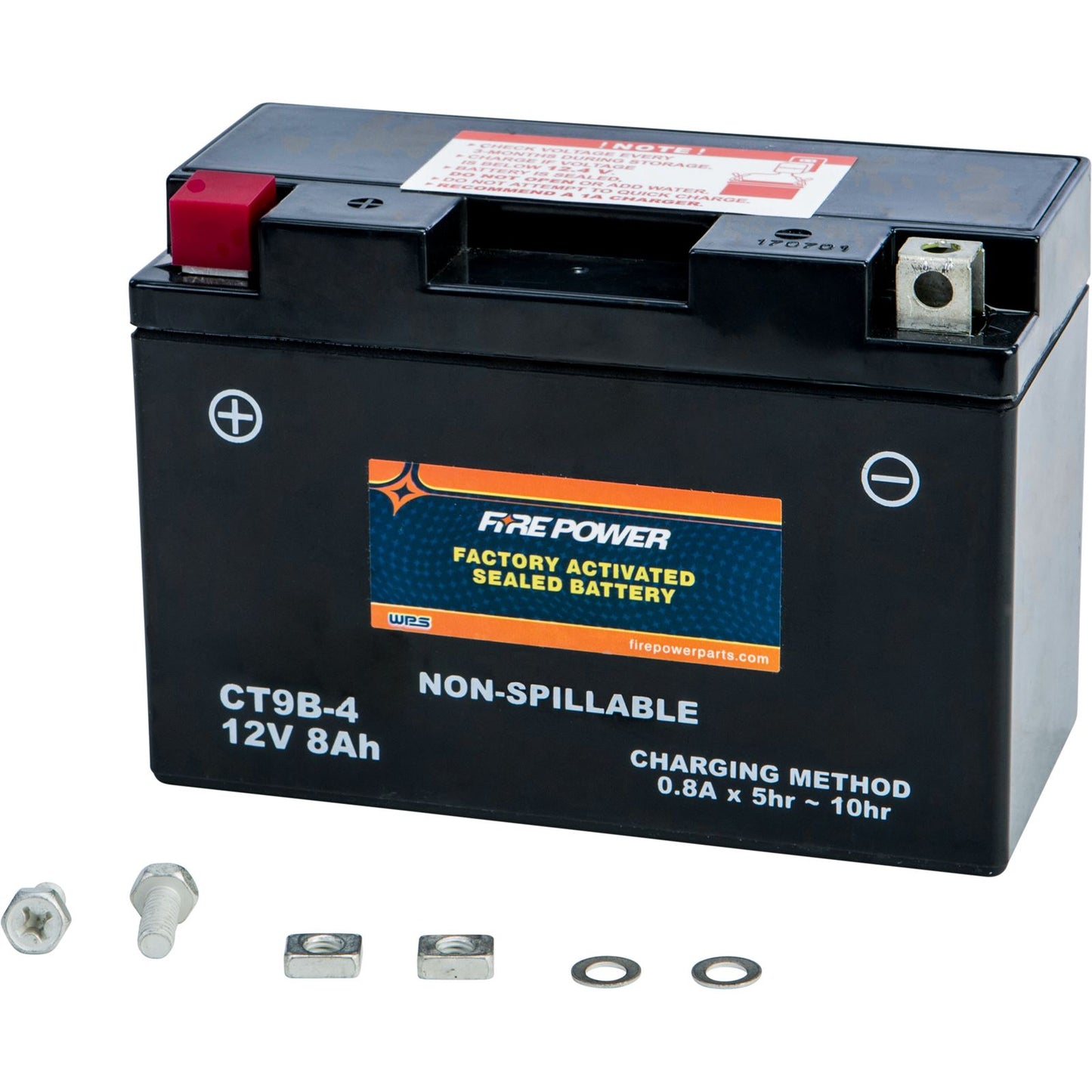 Fire Power Sealed Factory Activated Battery CTZ8V CTZ8V FA_58557
