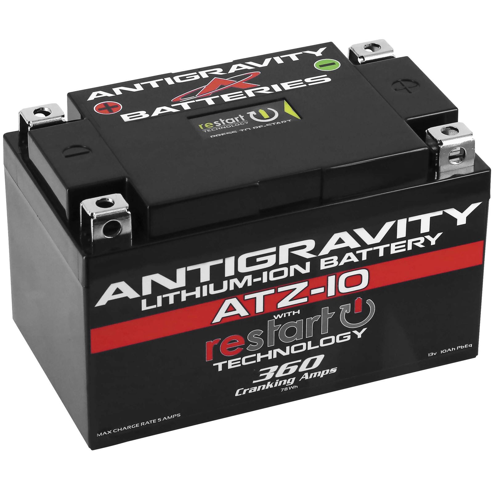 Antigravity Batteries Lithium Battery ATZ10-RS 360 Cranking Amps AG-ATZ10-RS_58563