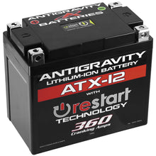 Antigravity Batteries Lithium Battery ATX12-RS 360 Cranking Amps AG-ATX12-RS_58568