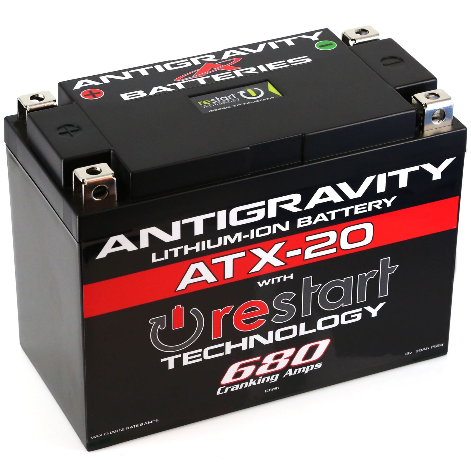Antigravity Batteries Lithium Battery ATX20-RS 680 Cranking Amps OPEN BOX [MPN: AG-ATX20-RS]_2078685