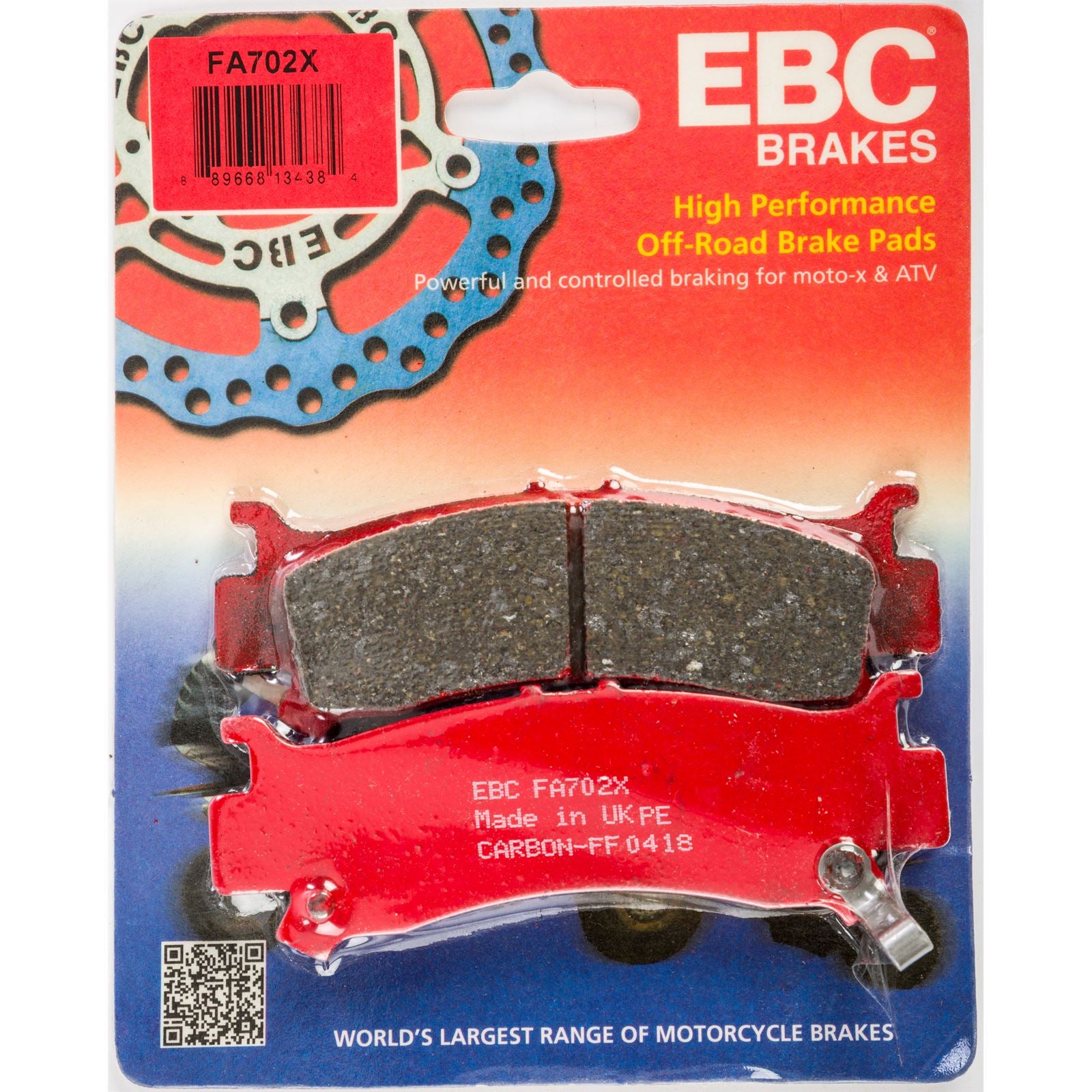 EBC Brakes Brake Pads FA702X_58588