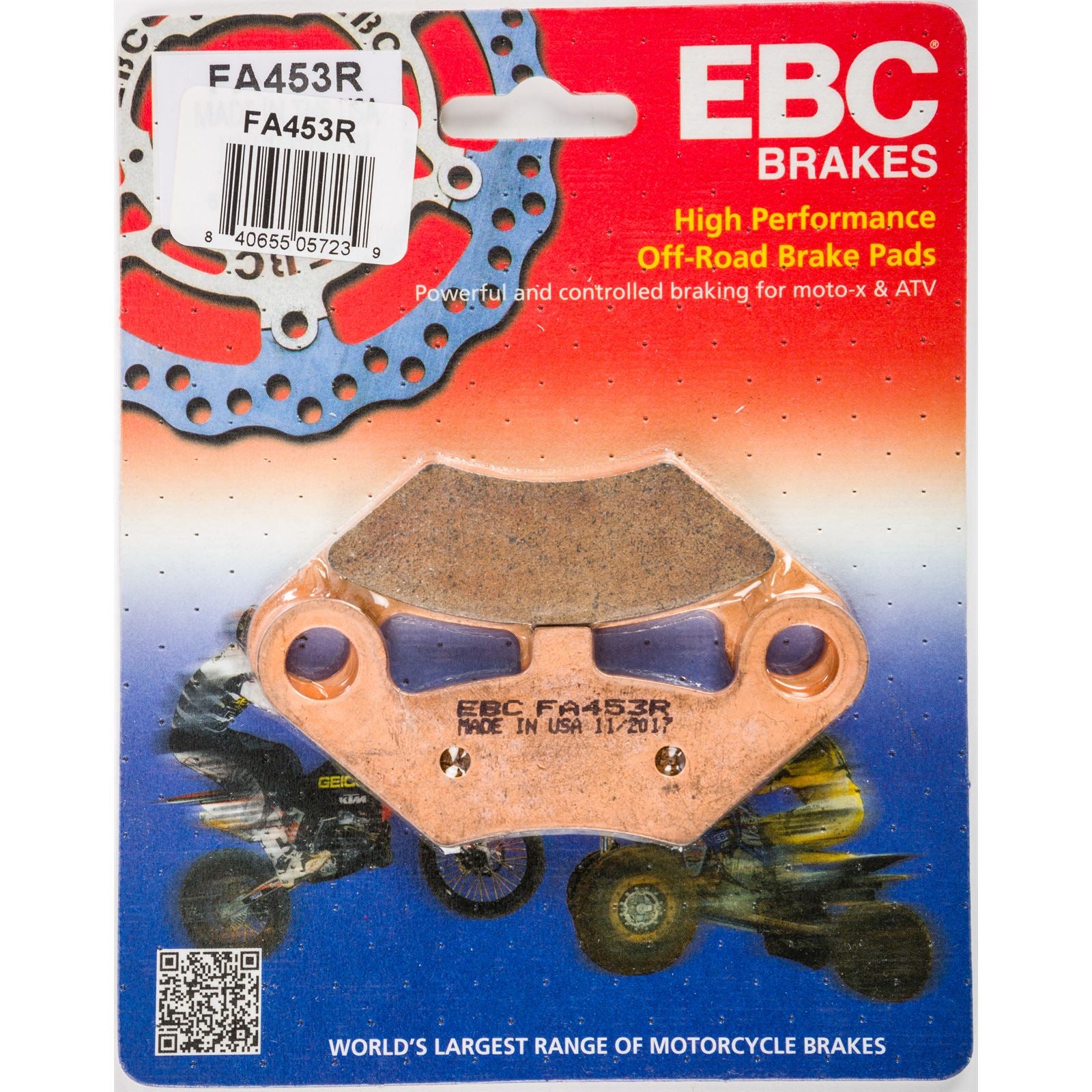 EBC Brakes Brake Pads FA453R_58590