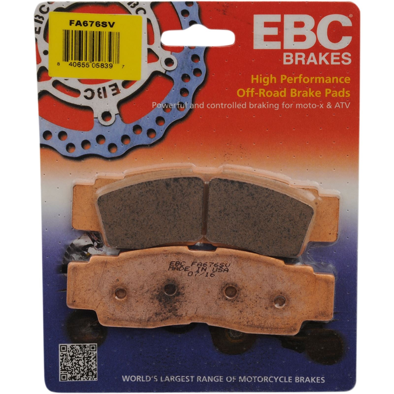 EBC Brakes Brake Pads FA676SV_379116