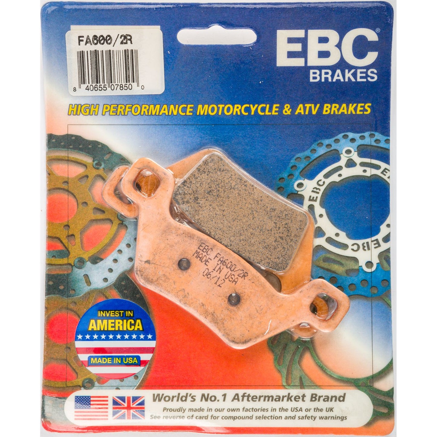 EBC Brakes Brake Pads FA600/2R_58607