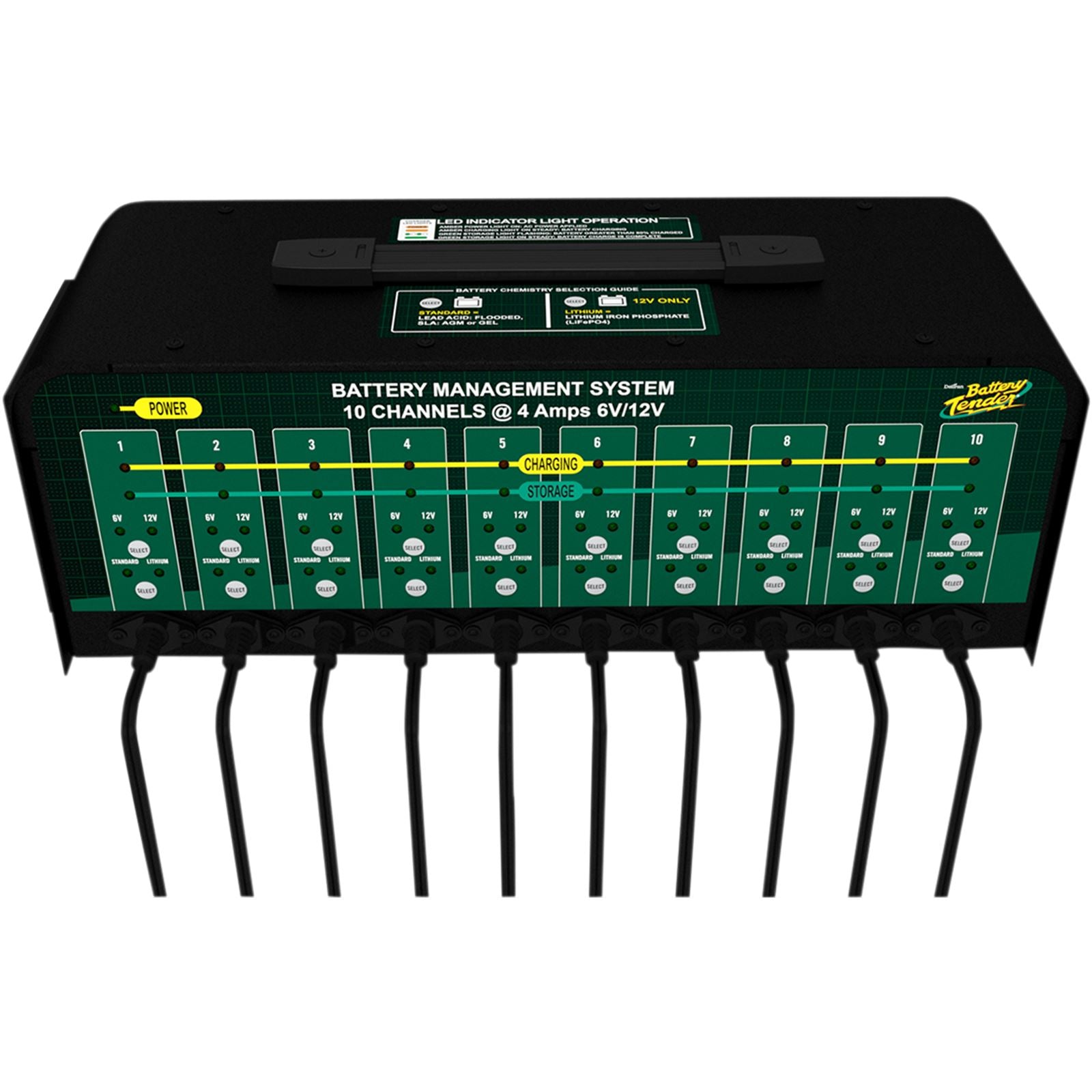 Battery Tender 10-Bank Battery Charger [MPN: 021-0134-DL-WH]_350267