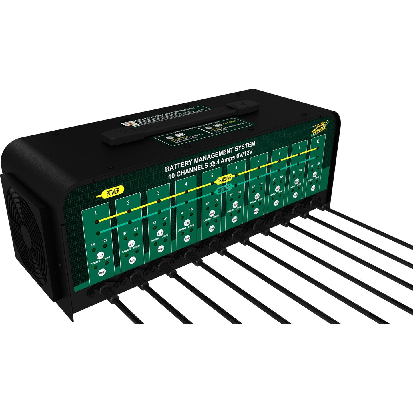 Battery Tender 10-Bank Battery Charger [MPN: 021-0134-DL-WH]_58744