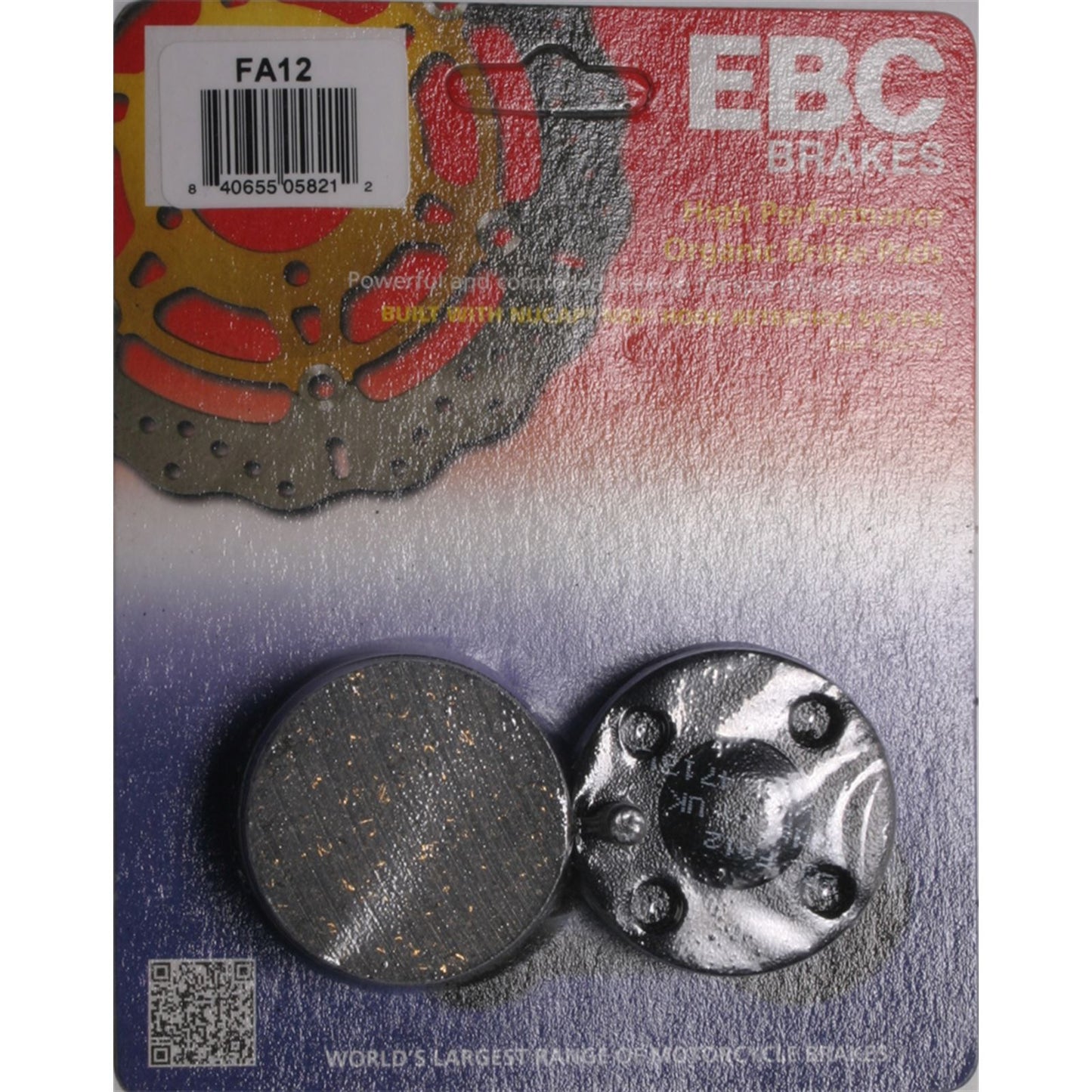 EBC Brakes Brake Pads FA12_58790