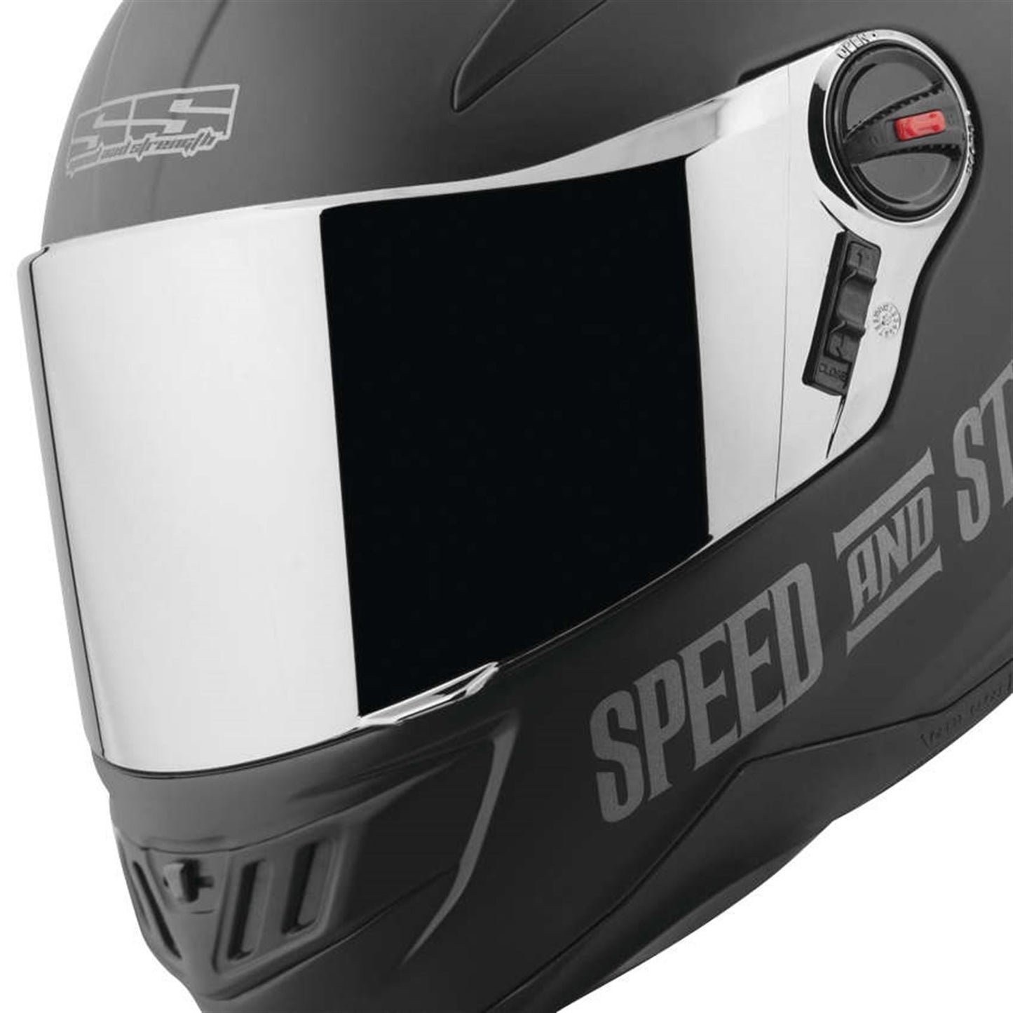 Speed And Strength SS1700 Replacement Faceshield - Silver 876526_58896